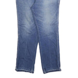 LEE Womens Regular Fit Straight Leg Denim Medium Wash Cotton Blend Jeans W34 L28