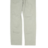 LEVI'S Mens Cotton Beige Regular Straight Trousers W30 L29 Classic Casual Zip