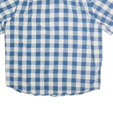 CARHARTT Mens Blue & White Check Shirt XL Loose Fit Casual Workwear