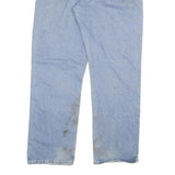 DICKIES Mens Jeans Blue Regular Straight Denim Light W36 L32 Classic Fit