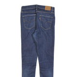 LEVI'S Womens Jeans Blue Slim Skinny Denim Medium W27 L30 Stretch Cotton Blend
