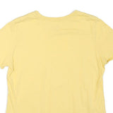 NIKE Womens Yellow T-Shirt M Short Sleeve Crew Neck Cotton Blend Casual
