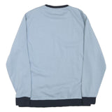 ORIGINAL PENGUIN Mens Blue & Navy Crew Neck XL Cotton Blend Sweatshirt Pullover