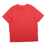 FILA Mens Red T-Shirt L Short Sleeve Crew Neck Classic Cotton Blend Casual