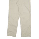 DICKIES Mens Slim Beige Cotton Blend Slim Straight Trousers W28 L27 Workwear