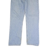 CARHARTT Mens Regular Fit Button Closure Light Blue Denim Jeans W36 L29 Classic
