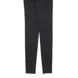 LEVI'S Womens Slim Fit Skinny Black Denim Cotton Blend Jeans W25 L32 Stylish Zip