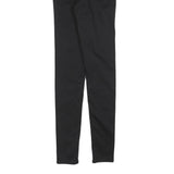 LEVI'S Womens Slim Fit Skinny Black Denim Cotton Blend Jeans W25 L32 Stylish Zip