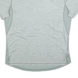 UMBRO Mens Grey Light Blue Sports T-Shirt XL Short Sleeve Crew Neck Performance