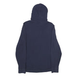 LEE Mens Navy Pullover Hoodie M Cotton Blend Soft Comfortable
