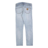 CARHARTT Womens Jeans Blue Slim Skinny Denim Light W30 L28 Stylish Casual