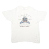 ANVIL Mens White Myrtle Beach South Carolina Graphic T-Shirt XL Short Sleeve