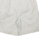 EDDIE BAUER Mens Shorts White Casual Cotton Blend M W26 Lightweight Summer