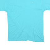 CHAMPION Mens Blue Jersey T-Shirt L Short Sleeve Crew Neck Classic