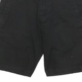 VOLCOM Mens Black Casual Shorts M W26 Cotton Blend Classic Fit Stylish
