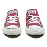 CONVERSE Chuck Taylor All Star Womens Low Top Trainers Red Canvas UK 3.5 Classic