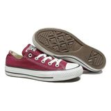 CONVERSE Chuck Taylor All Star Womens Low Top Trainers Red Canvas UK 3.5 Classic
