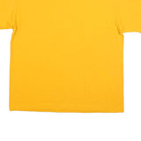 PLATINUM PLUS Mens Yellow Minnareg Veterans Association Graphic T-Shirt XL Crew