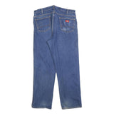 DICKIES Mens Jeans Blue Relaxed Straight Denim Medium W40 L32 Zip Casual