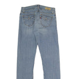 LEVI'S 542 Pencil Womens Jeans Blue Regular Slim Denim Light W30 L32 Stylish