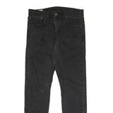 LEVI'S 512 Big E Mens Jeans Black Slim Skinny Denim W32 L32 Classic Style