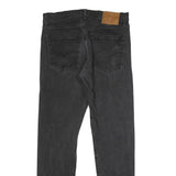 LEVI'S 512 Big E Mens Jeans Black Slim Skinny Denim W32 L32 Classic Style