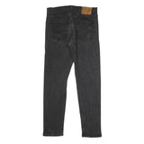 LEVI'S 512 Big E Mens Jeans Black Slim Skinny Denim W32 L32 Classic Style