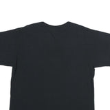 GILDAN Mens Black Rolling Stones Graphic T-Shirt L Short Sleeve Crew Neck