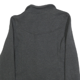 THE NORTH FACE Womens Black Fleece Jacket M Zip Outdoor Casual Warm Layer