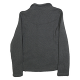 THE NORTH FACE Womens Black Fleece Jacket M Zip Outdoor Casual Warm Layer