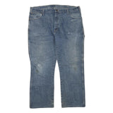 DICKIES Mens Jeans Blue Regular Straight Denim Medium W40 L32 Workwear