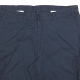 DICKIES Mens Shorts Blue Cargo Cotton Blend 2XL W44 Workwear Casual