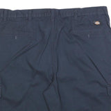 DICKIES Mens Shorts Blue Cargo Cotton Blend 2XL W44 Workwear Casual