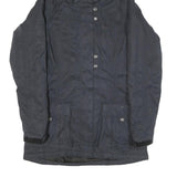 HELLY HANSEN Womens Black Jacket M Polyester Blend Hooded Zip Outdoor Waterproof