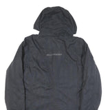 HELLY HANSEN Womens Black Jacket M Polyester Blend Hooded Zip Outdoor Waterproof