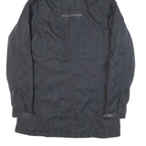 HELLY HANSEN Womens Black Jacket M Polyester Blend Hooded Zip Outdoor Waterproof