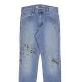 CARHARTT Mens Jeans Blue Relaxed Straight Denim Medium W31 L34 Workwear