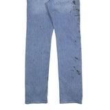 CARHARTT Mens Jeans Blue Relaxed Straight Denim Medium W31 L34 Workwear
