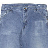 WRANGLER Mens Denim Blue Carpenter Style Size L W38 Cotton Blend Shorts