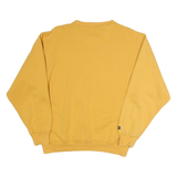 JANSPORT Womens Yellow Ferris State University Crew Neck M Cotton Sweatshirt