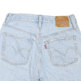 LEVI'S Womens Denim Blue Cut-Off Shorts S W28 Frayed Hem Casual