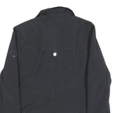 TOMMY HILFIGER Womens Black Zip Jacket S Polyester Blend Casual Stylish