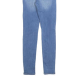 LEVI'S 721 Womens Jeans Blue Slim Skinny Denim Medium W26 L30 Stretch Zip