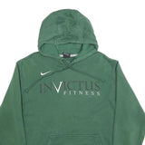 NIKE Mens Green Invictus Fitness Pullover Hoodie L Casual Sports Sweatshirt