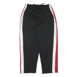 NIKE Mens Joggers Black & Red Slim Tapered 2XL W36 L32 Sportswear Training