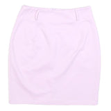 LOVE & OTHER THINGS Womens Pink Mini Cotton Blend Straight Skirt XS Stylish