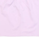 LOVE & OTHER THINGS Womens Pink Mini Cotton Blend Straight Skirt XS Stylish