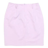 LOVE & OTHER THINGS Womens Pink Mini Cotton Blend Straight Skirt XS Stylish