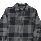 ORVIS Mens Black & Grey Check Shirt S Classic Cotton Blend Button Front
