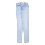 LEVI'S 721 Womens Jeans Blue Slim Skinny Denim Light W26 L32 Stretch Cotton